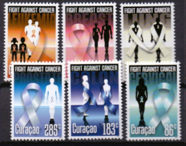 Curaçao Status Aparte 225/230 Kankerbestrijding 2014 Postfris
