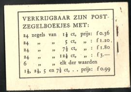 PZ 38-N 4 × 6 (Nvph 172/379/380/381) Roomkleurige Kaft (17)