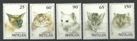 Nederlandse Antillen 1102/1106 Katten 1995 Postfris