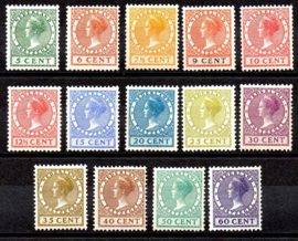 Nvph 149/162 Veth zonder Watermerk Ongebruikt ( 1)