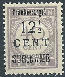 Suriname 117 bfb 12½ct Hulpuitgifte (Fraukecrzegel) Postfris (1)