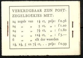 PZ 51-N 4 × 6 (Nvph 381) Roomkleurige Kaft ( 1)