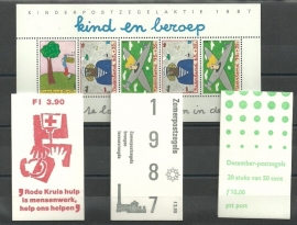 Complete Jaargang 1987 Postfris (Met blokken en boekjes)