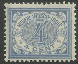 Nederlands Indië  45 4ct Cijferzegel 1902/1909 Postfris (2)