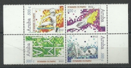 Aruba 598/601 Olympische Spelen 2012 Postfris