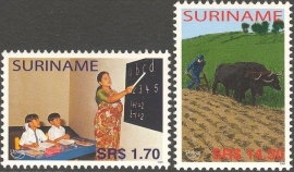 Suriname Republiek 1338/1339 UPAEP 2005 Postfris