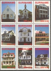 Suriname Republiek 1542/1550 Monumenten 2008 Postfris