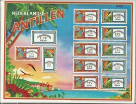 Nederlandse Antillen V1534/1535 Persoonlijke Postzegels Cruiseschepen (eigen invulling)  Postfris
