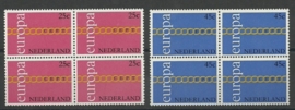 Nvph 990/991 Europa 1971 in Blokken Postfris