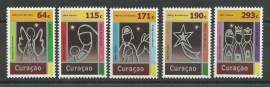 Curaçao Status Aparte 107/111 Decemberzegels 2012 Postfris