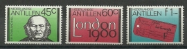 Nederlandse Antillen 656/658 Postfris