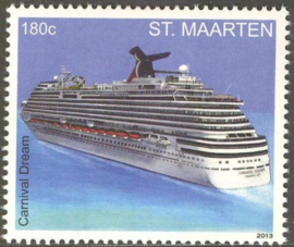 Sint Maarten 162/163 Cruiseschepen 2013 Postfris