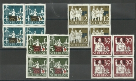 Nvph 807/810 150 jaar Onafhankelijkheid in Blokken Postfris