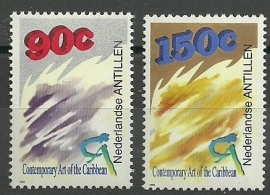 Nederlandse Antillen 1037/1038 Cultuurzegels 1993 Postfris