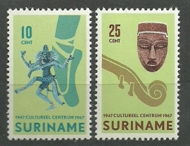 Suriname 479/480 Postfris