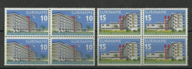 Suriname 447/448 Postfris