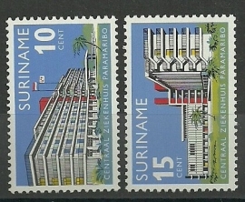 Suriname 447/448 Postfris