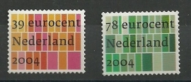 Nvph 2250/2251 Zakelijke Postzegels 2004 Postfris
