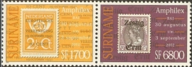 Suriname Republiek 1167/1168 Amphilex 2002 Postfris