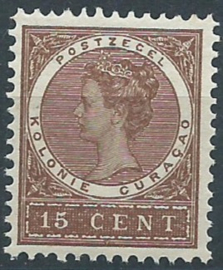 Curacao  37 15ct  Koningin Wilhelmina Veth Postfris (1)