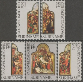 Suriname Republiek  60/64 Paasweldadigheid 1977 Postfris