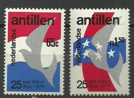 Nederlandse Antillen 641/642 Postfris