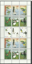 Nederlandse Antillen V1363/1368 Vogels 2001 Postfris