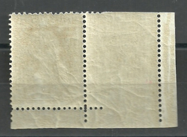 Nvph 125H (11½×12½) 20 ct Jubileum 1923  Postfris (3)