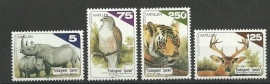 Nederlandse Antillen 1232/1235 Bedreigde Dieren Postfris