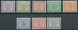 Nederlands Indië  40/47 Cijferzegels 1902/1909 Postfris (2)