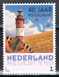 Postzegelboekje Postaumaat 8 voor Postaumaat Postfris