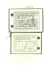 PZ 45 4 × 6 (Nvph 336) Roomkleurige Kaft + Certificaat (1)