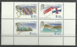 Nederlandse Antillen 1529/1532 Singapore Postfris