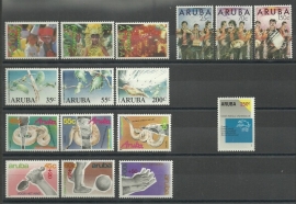 Complete Jaargang Aruba 1989 Postfris