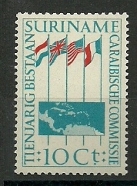 Suriname 325 Caribische Commissie Postfris