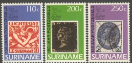Suriname Republiek 656/658 Int. Postzegeltent. Londen 1990 Postfris