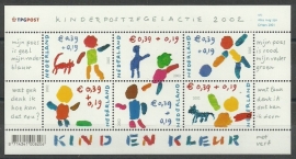 Nvph 2114 Kinderblok 2002 Postfris (Grauw Papier)