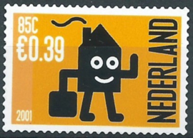Nvph 1988 Verhuiszegel duaal (Gestanst) Postfris