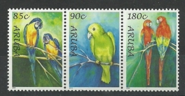 Aruba 447/449 Papegaaien Postfris