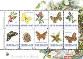 Persoonlijk Postzegelvel  "Janneke Brinkman-Salentijn Herfst" Postfris