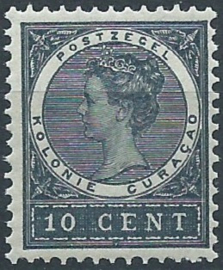 Curacao  35 10ct  Koningin Wilhelmina Veth Postfris (1)