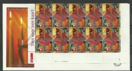 FDC E366a Onbeschreven met open (lees) klep (V1720a)