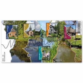 Nvph 3538 Verzamelvel Mooi Nederland Beek & Rivierdalen Postfris