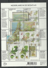 Nvph V2937/2946 Nederland in de Bosatlas Postfris