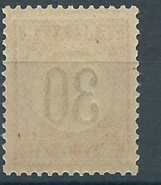 Nederlands Indië Port 10D 30ct (12½×12½) Type III Postfris (1)