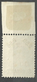 Suriname  64  30 ct op 2½ Gld Hulpuitgifte 1911 Ongebruikt (1)