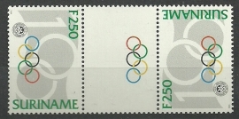 Suriname Republiek  807 TBBP A 100 Jaar Olympisch Comité 1994 Postfris (2)