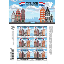 Nvph V3923  "Typisch Nederlands" - Grachtenpanden 2021 Postfris