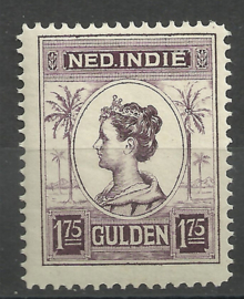 Nederlands Indië 133C 1¾ GLD Koningin Wilhelmina Postfris (3)