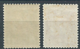 Suriname 195/196 Scheepje Indische Druk Postfris (1)